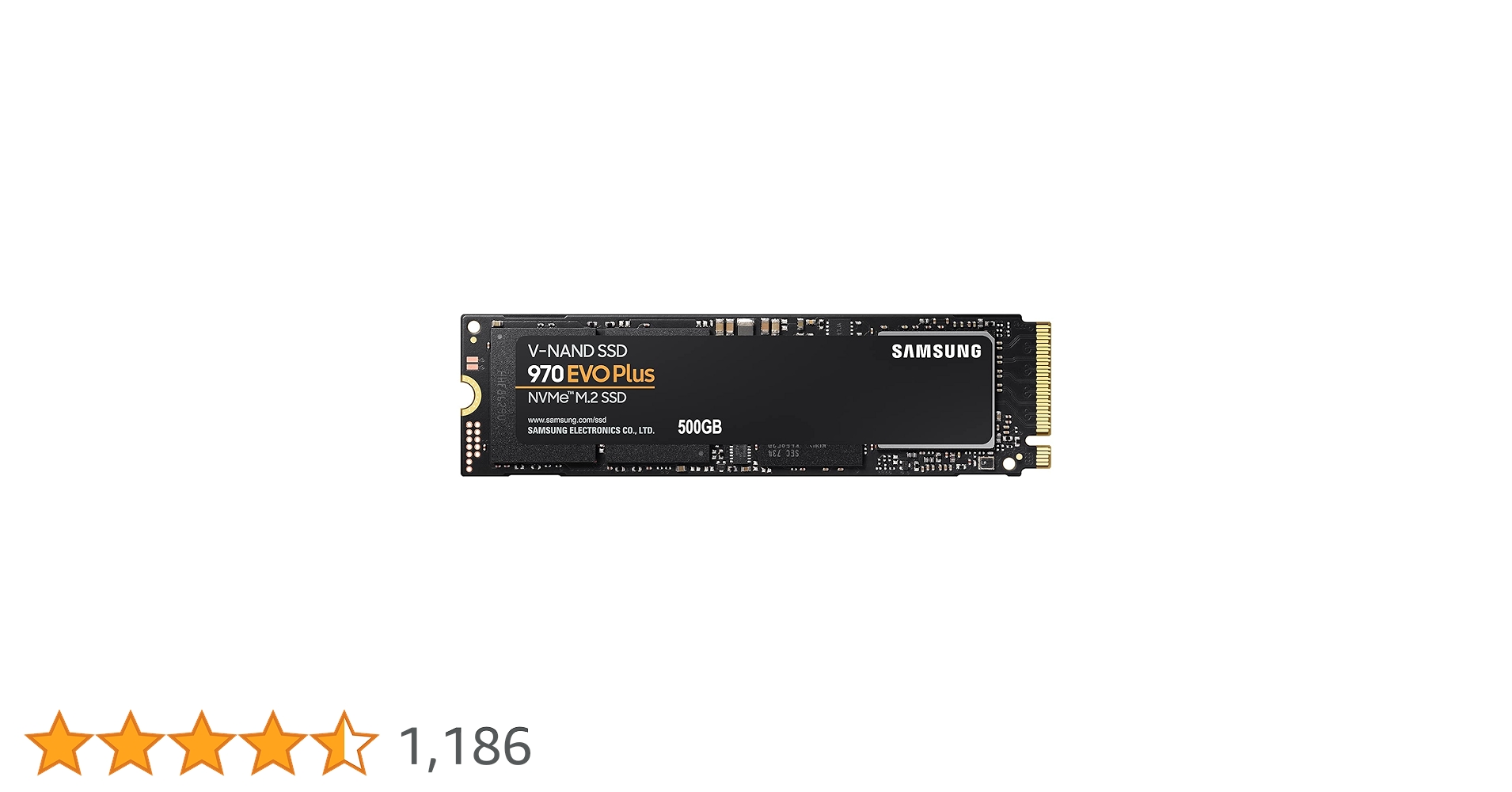 内蔵型SSD Samsung EVO 970 Plus NVMe Gen3x4 2 TB SSD 970 EVO Plus NVMe® M.2 2 TB Memory & Storage - MZ